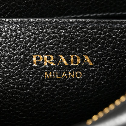 Prada Vitello Phenix Crossbody Bag Black 6 of 10