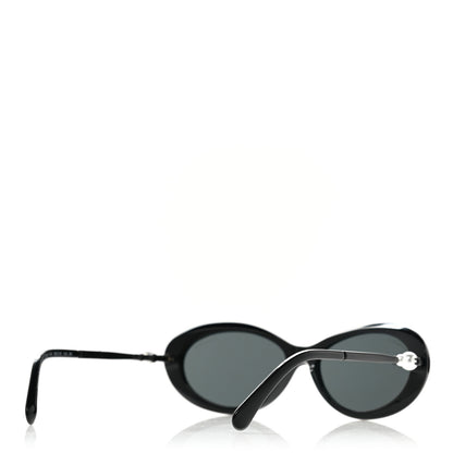 Chanel Acetate Pearl Sunglasses 5428-H Black 4 of 8