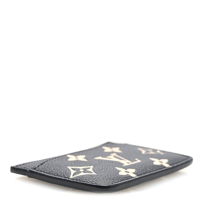 Louis Vuitton Empreinte Card Holder Black Beige 4 of 6