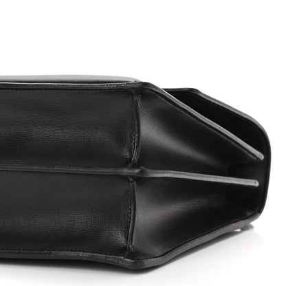 Saint Laurent Calfskin Large Monogram Monochrome Sunset Black 10 of 10