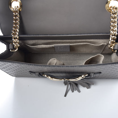 Gucci Soft Microguccissima Medium Emily Chain Shoulder Bag Loess 5 of 9