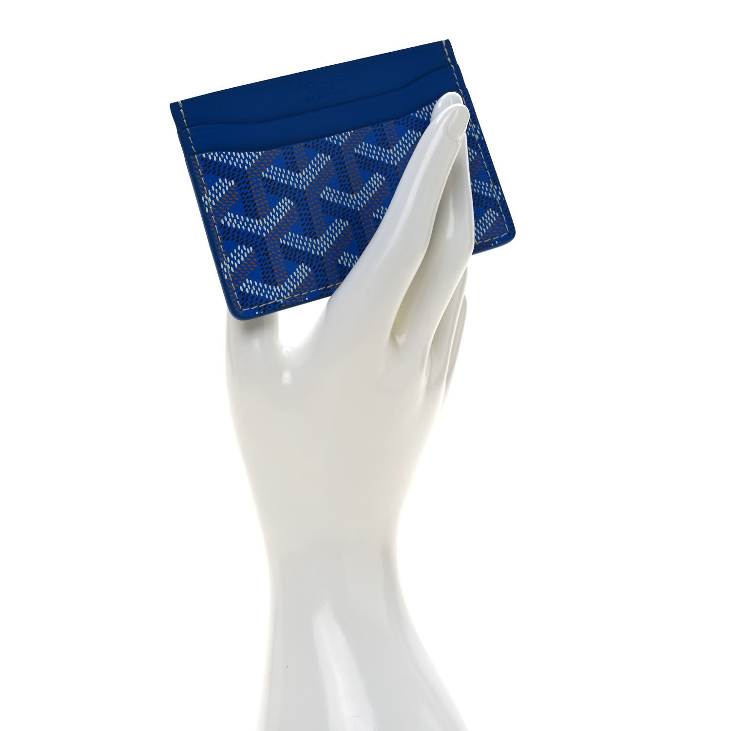 Goyard Goyardine Saint Sulpice Card Holder Sky Blue 2 of 7