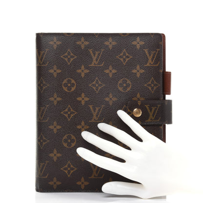Louis Vuitton Monogram Large Ring Agenda Cover 2 of 17