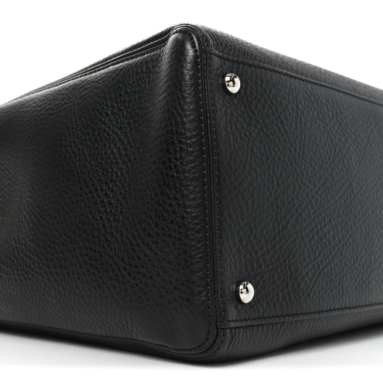 Chanel Calfskin Cerf Executive Shopper Tote Black 9 of 11