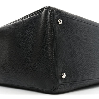Chanel Calfskin Cerf Executive Shopper Tote Black 9 of 11