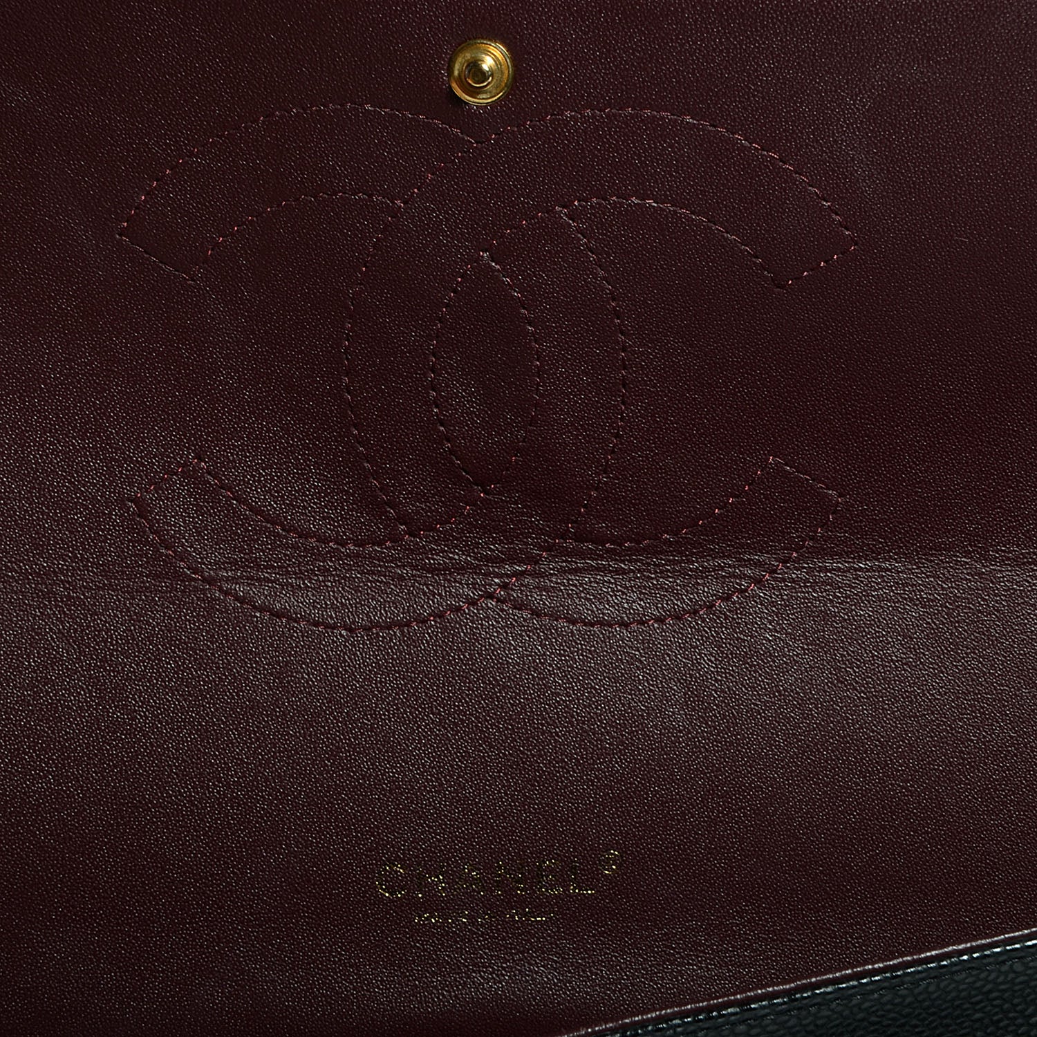 Chanel Caviar Quilted Maxi Double Flap Black 6 of 10