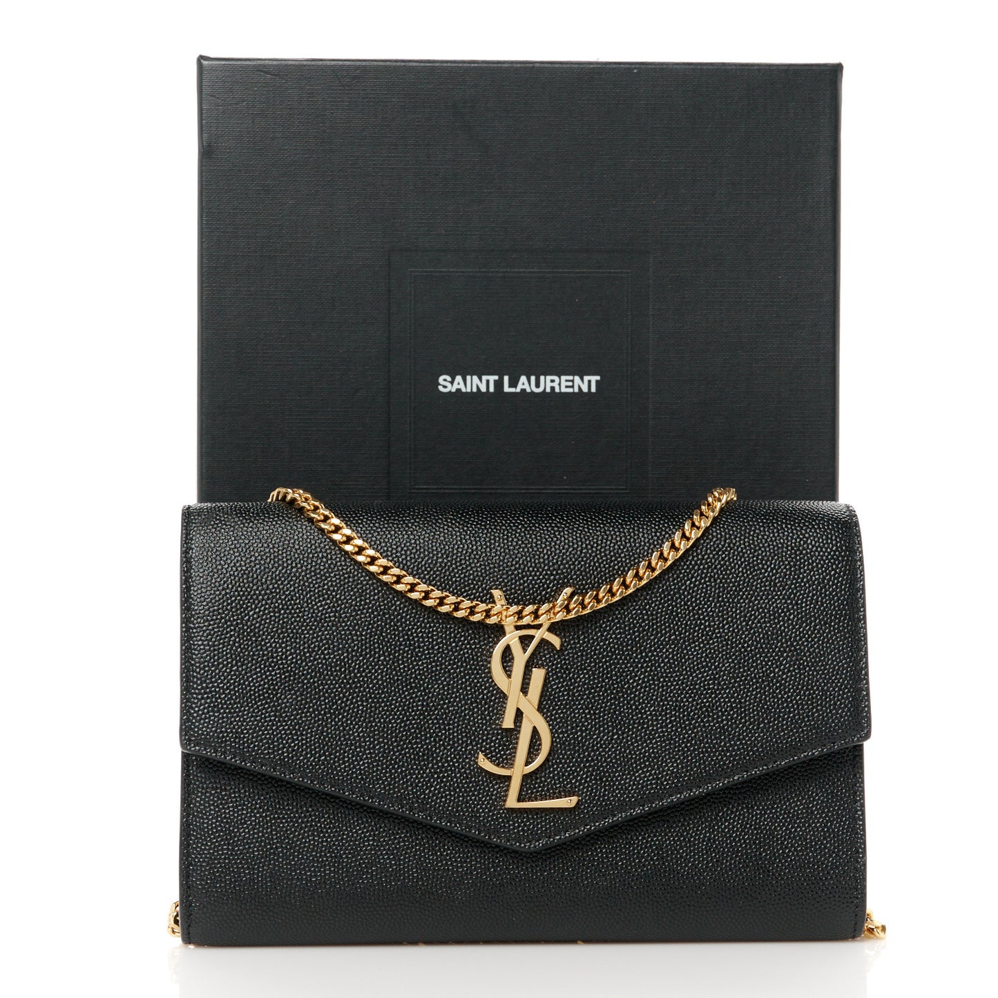 Grain de Poudre Uptown Chain Wallet Black