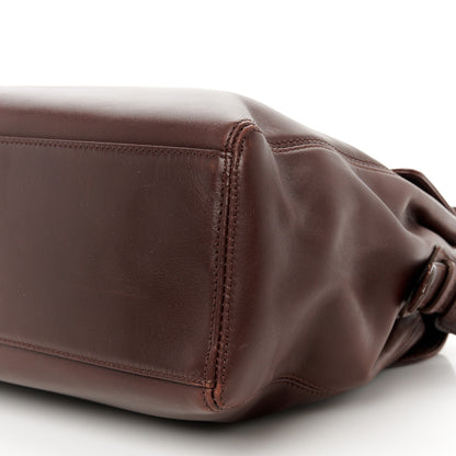 Chanel Lambskin Logo Messenger Flap Brown 11 of 16