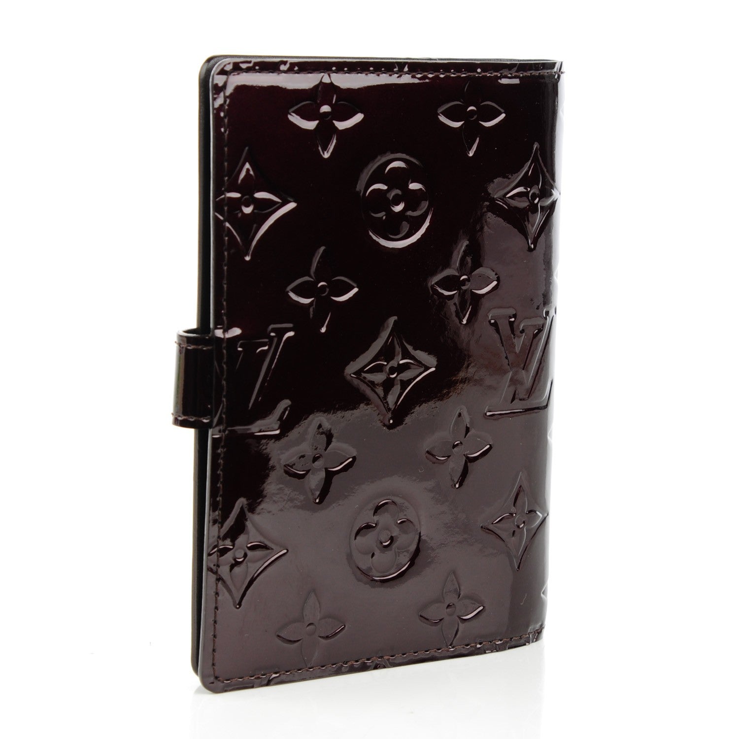 Louis Vuitton Vernis Small Ring Agenda Cover Amarante 3 of 7