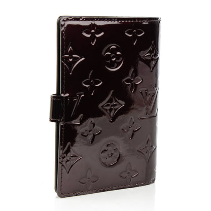 Louis Vuitton Vernis Small Ring Agenda Cover Amarante 3 of 7