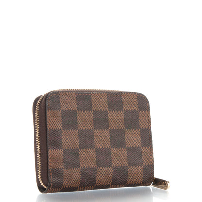 Louis Vuitton Damier Ebene Zippy Coin Purse 3 of 7