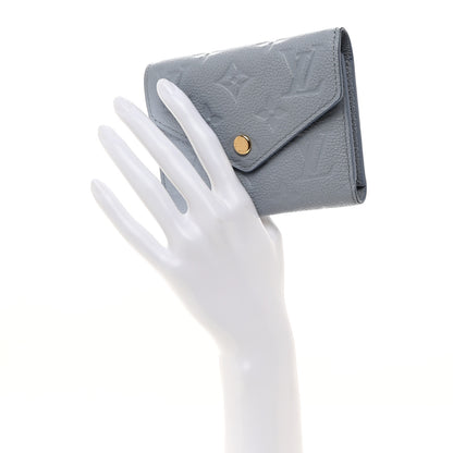 Louis Vuitton Empreinte Victorine Wallet Blue Hour 2 of 7