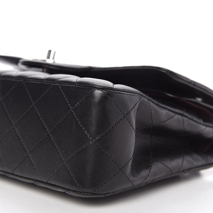 Chanel Lambskin Quilted Small Double Flap Black 7 of 10