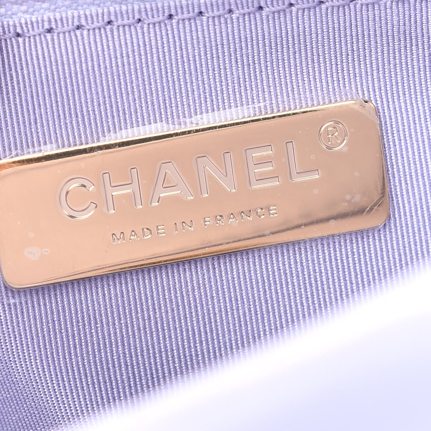 Lambskin Quilted Medium Chanel 19 Flap Light Purple