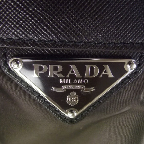 Nylon Logo Messenger Satchel