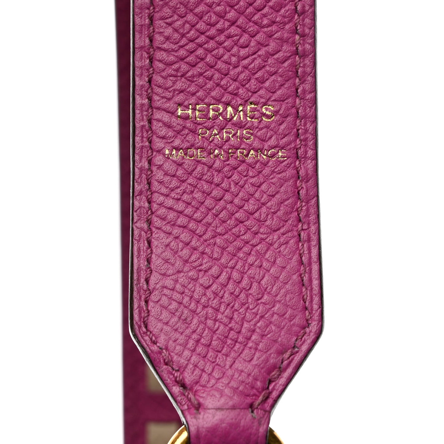 Epsom 25mm Tressage Shoulder Strap Magnolia Bleu Saphir Craie