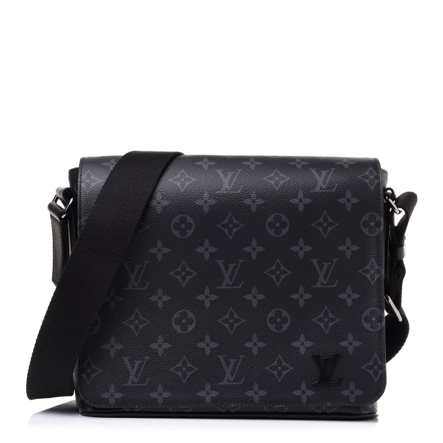 Louis Vuitton Monogram Eclipse District PM Black 1 of 9