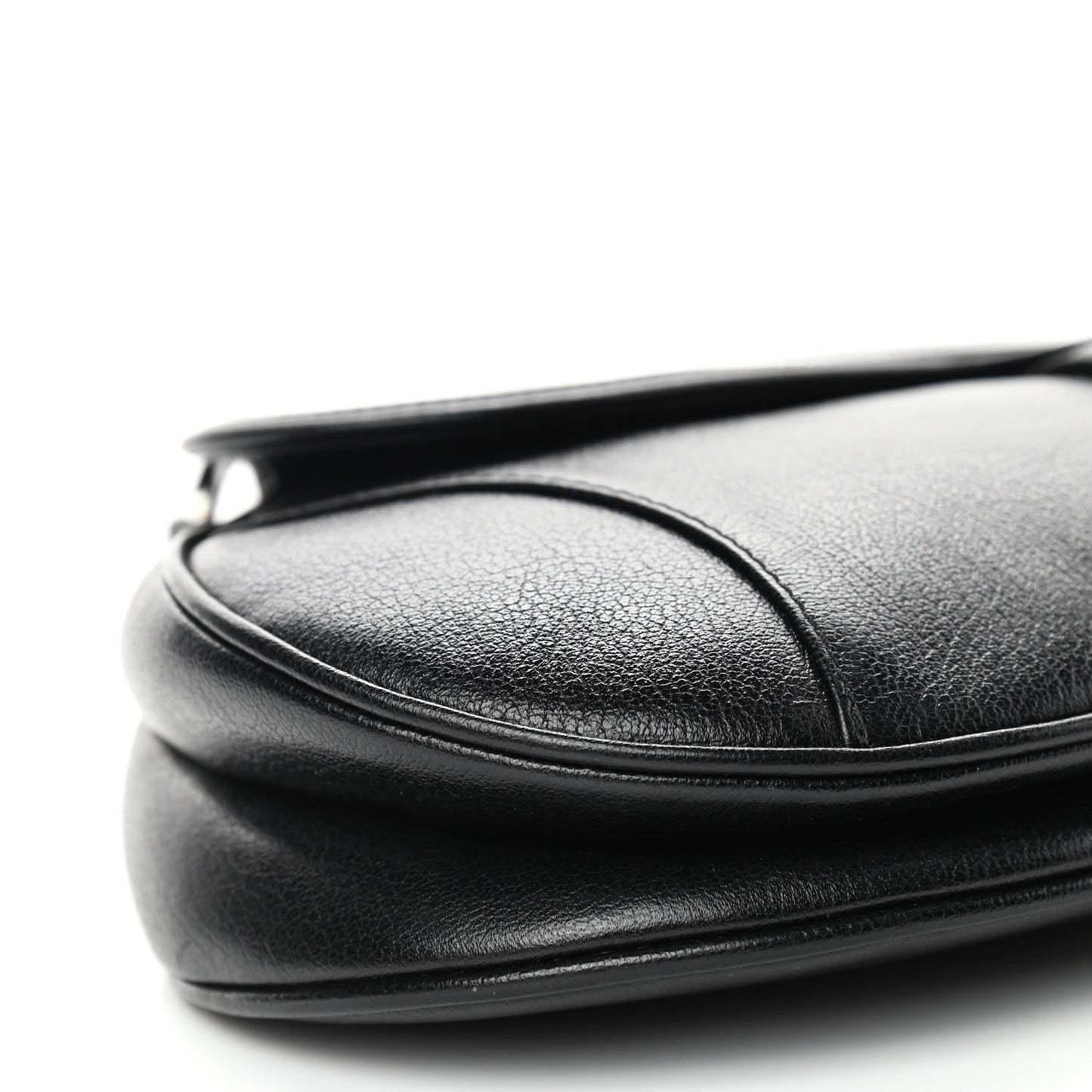 Calfskin Saddle Bag Black