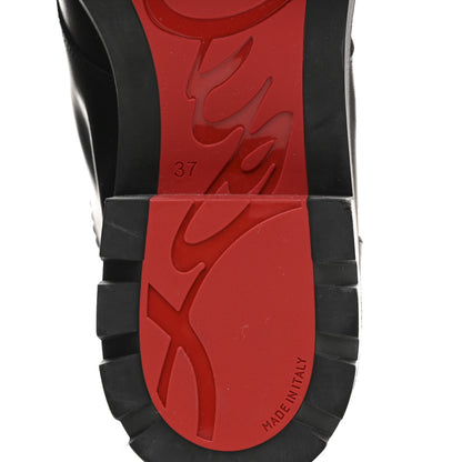 Christian Louboutin Calfskin Quilted En Hiver Boots 37 Black 7 of 8