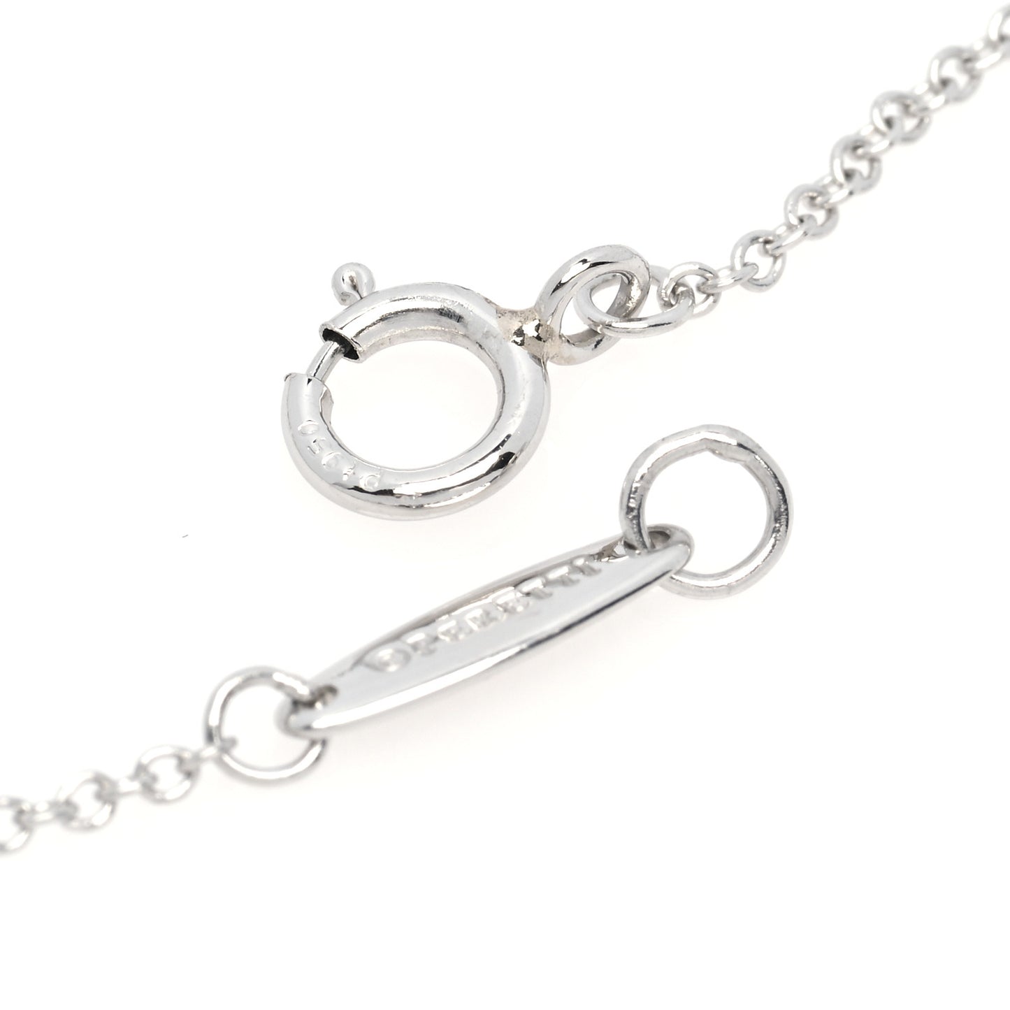 Platinum Diamond .08ct Elsa Peretti Diamonds by the Yard Bracelet