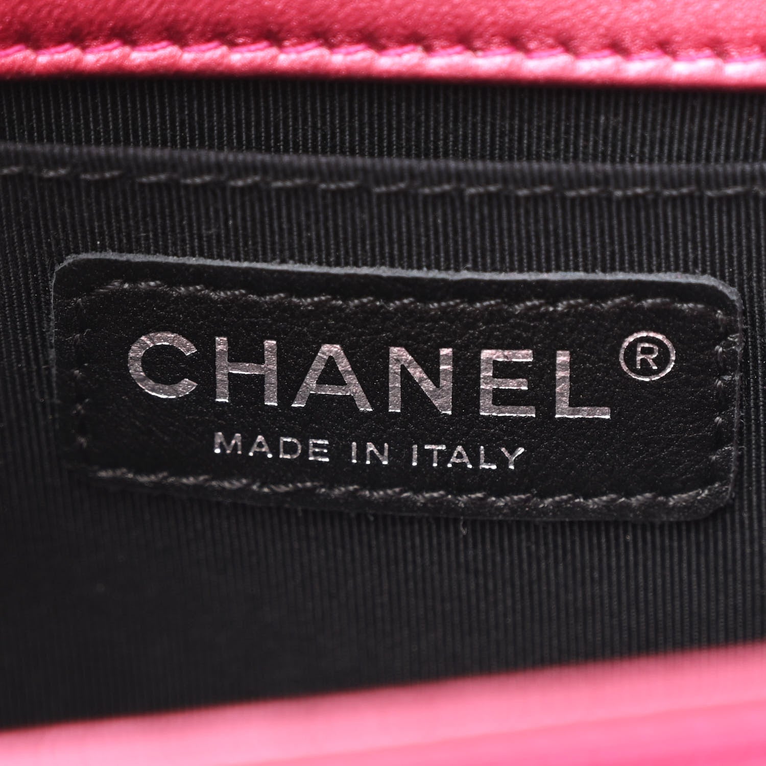 Chanel Metallic Patent Calfskin Quilted Small Boy Flap Pink 6 of 11