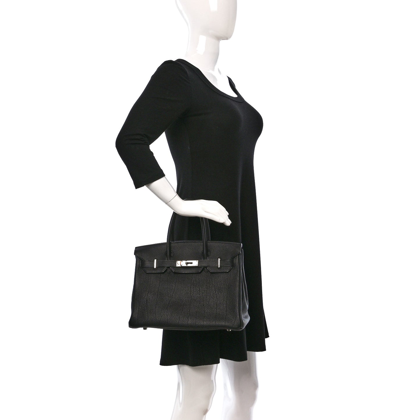 Togo Birkin 30 Black