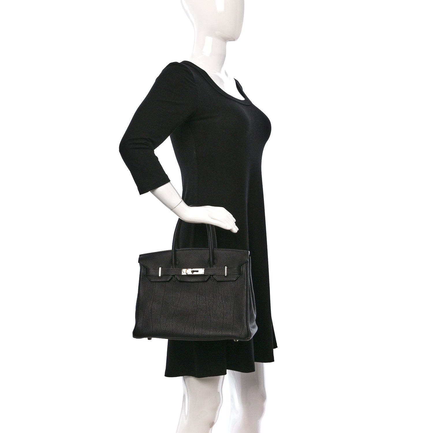 Hermes Togo Birkin 30 Black 2 of 13
