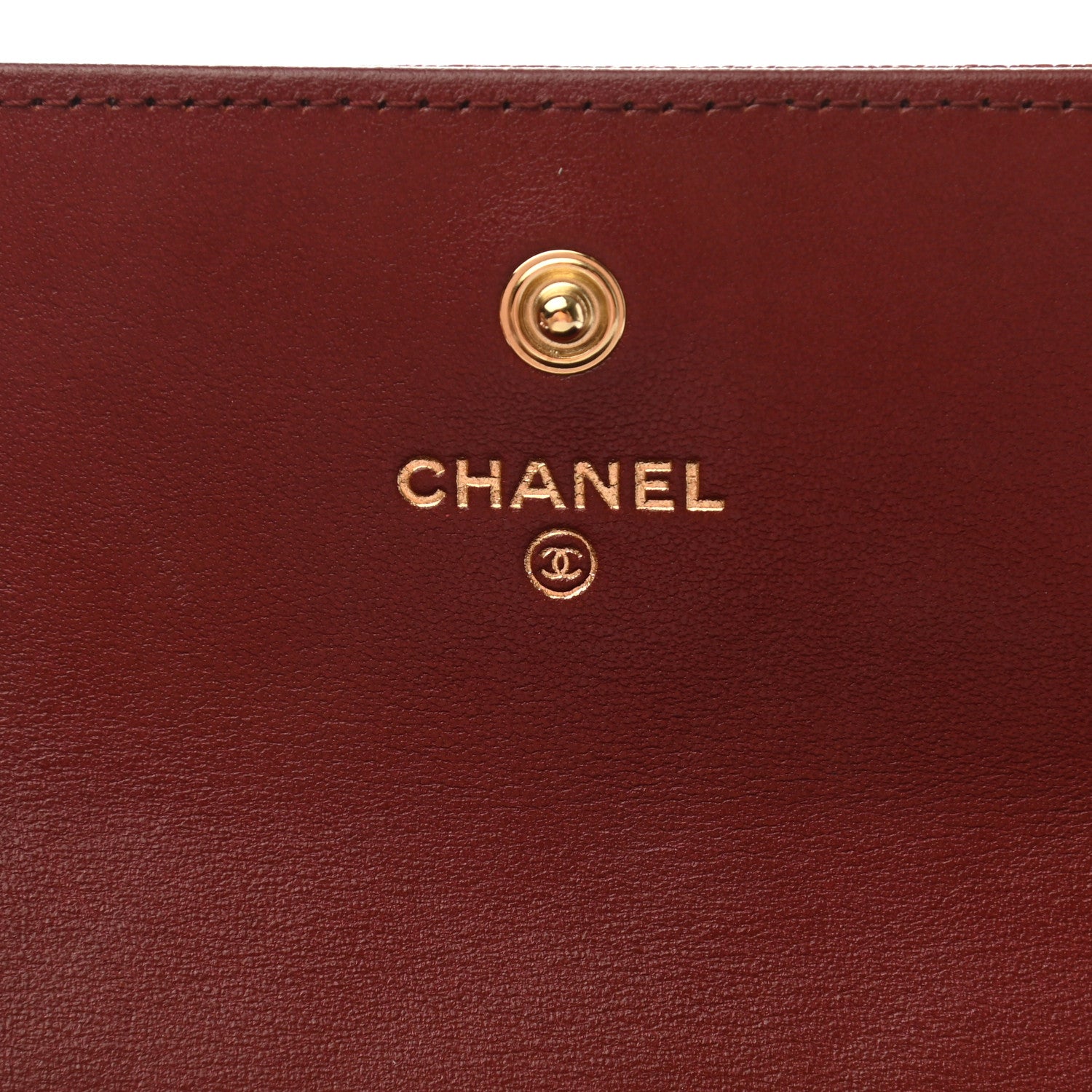 Chanel Caviar Quilted Boy Flap Wallet Red 6 of 9