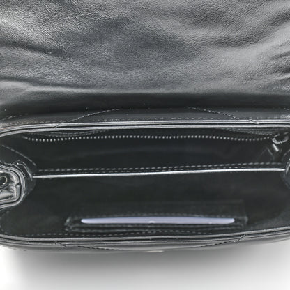 Saint Laurent Calfskin Y Quilted Monogram Toy Loulou Crossbody Bag Black 5 of 10