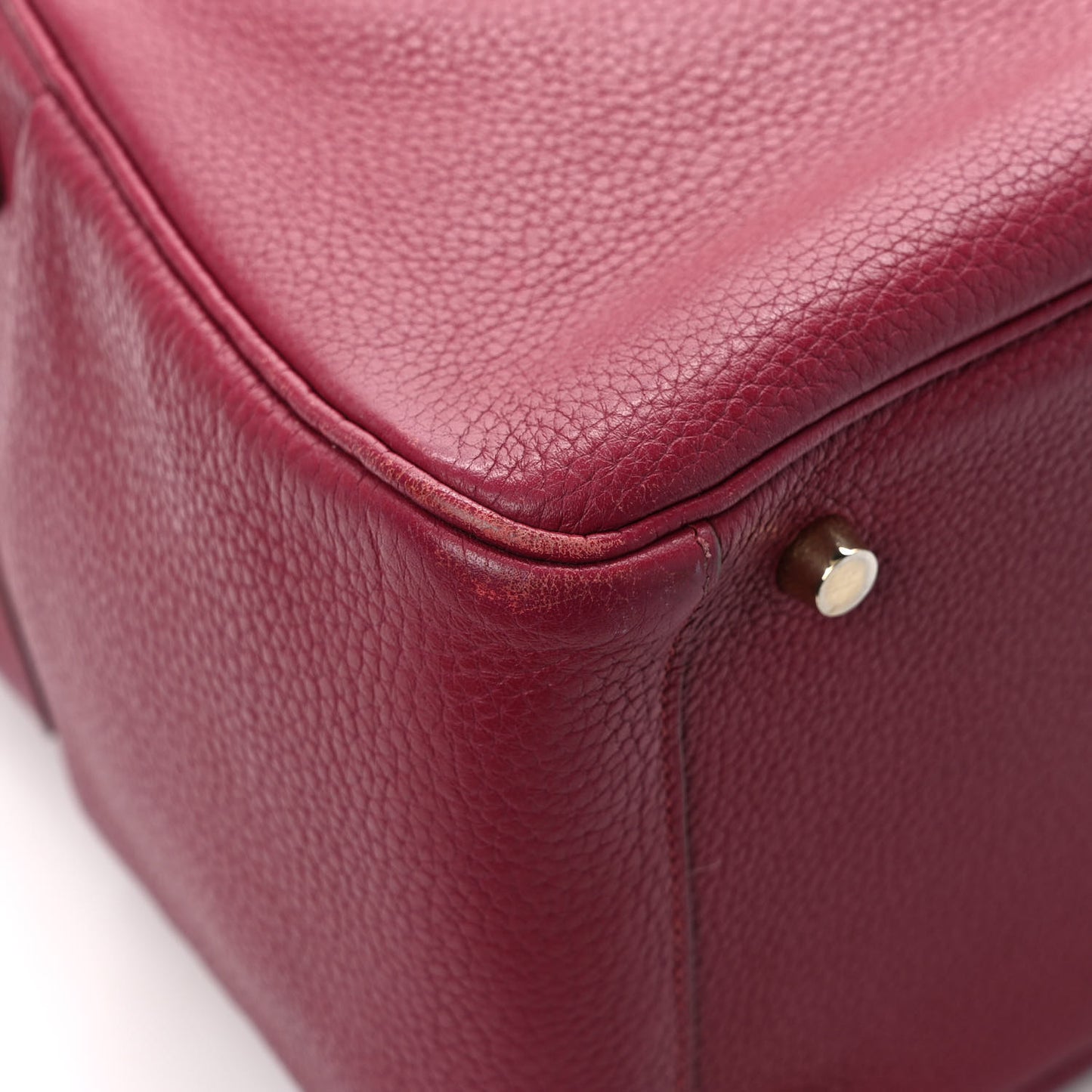 Taurillon Clemence Lindy 30 Rouge Garance