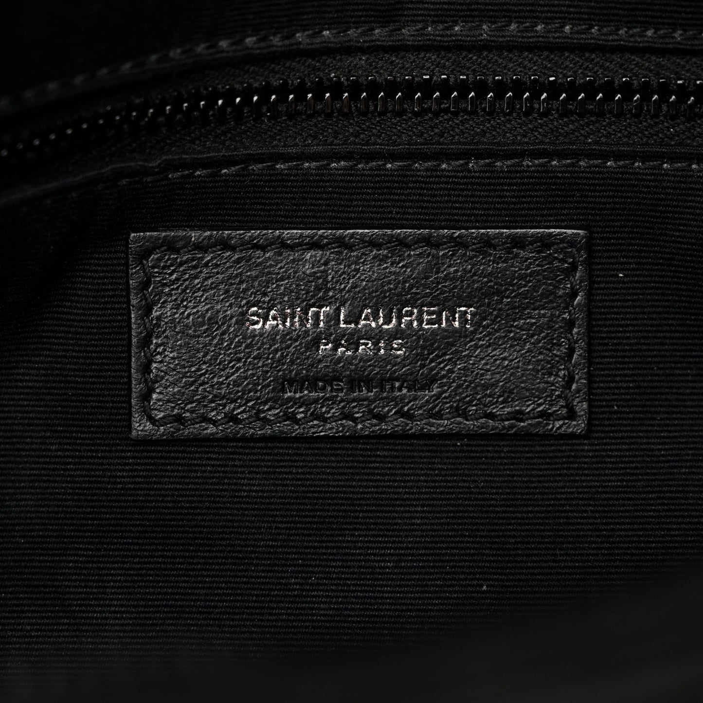 Crinkled Calfskin Matelasse Monogram Niki Body Bag Black