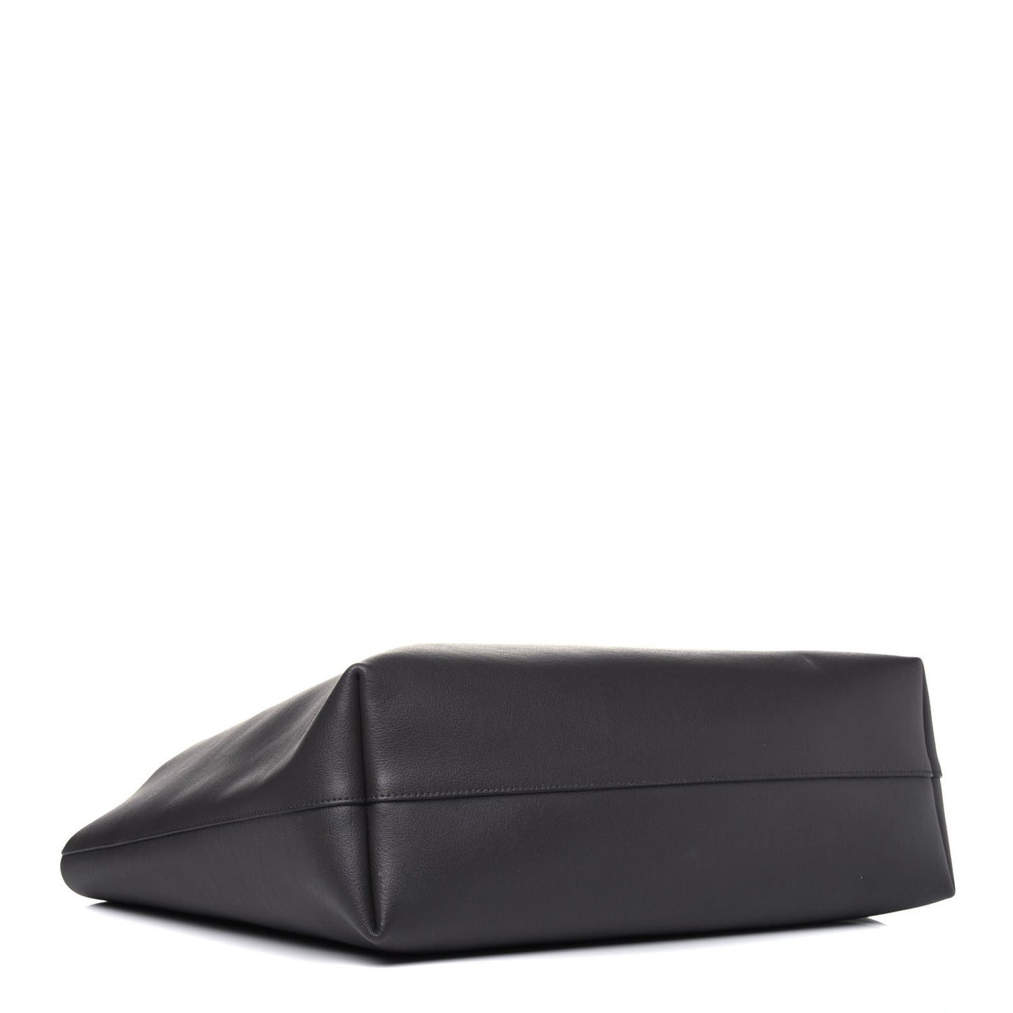 Calfskin Large Shopping Tote Fog