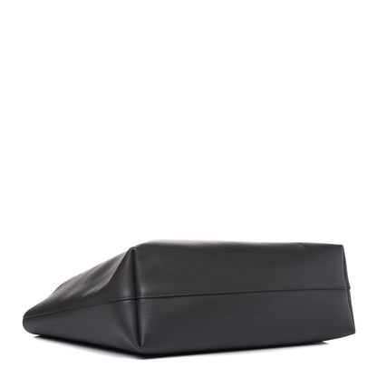 Saint Laurent Calfskin Large Shopping Tote Fog 4 of 23