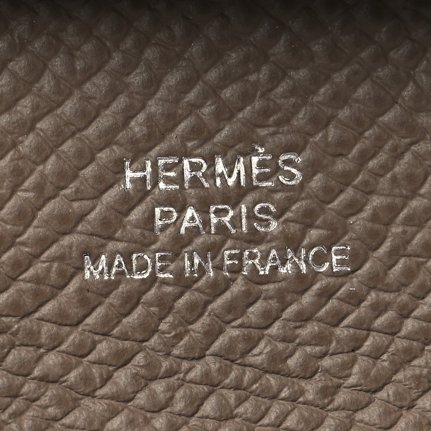Hermes Epsom Bastia Coin Purse Etoupe 6 of 9