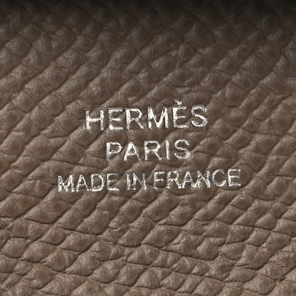 Hermes Epsom Bastia Coin Purse Etoupe 6 of 9
