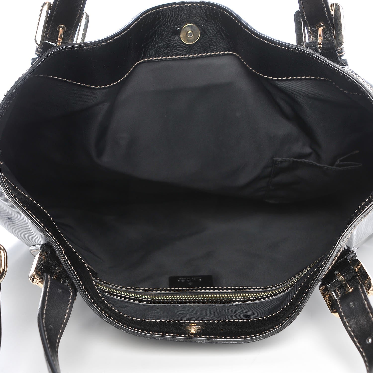 Gucci Dialux Medium Britt Tote Black 5 of 7