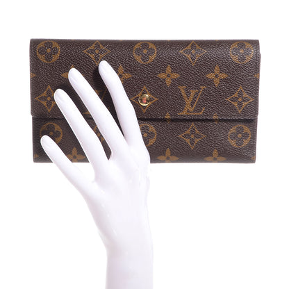 Louis Vuitton Monogram Porte Tresor International Wallet 2 of 7