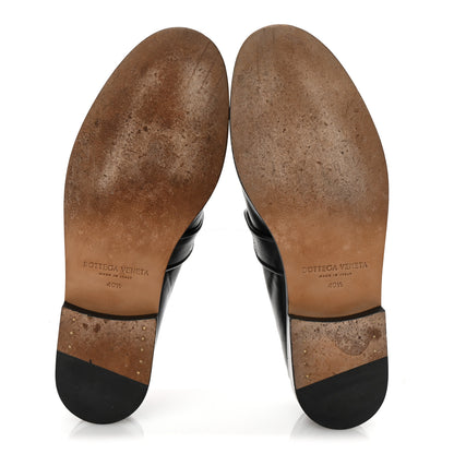 Bottega Veneta Calfskin Monsieur Loafers 40.5 Black 6 of 8