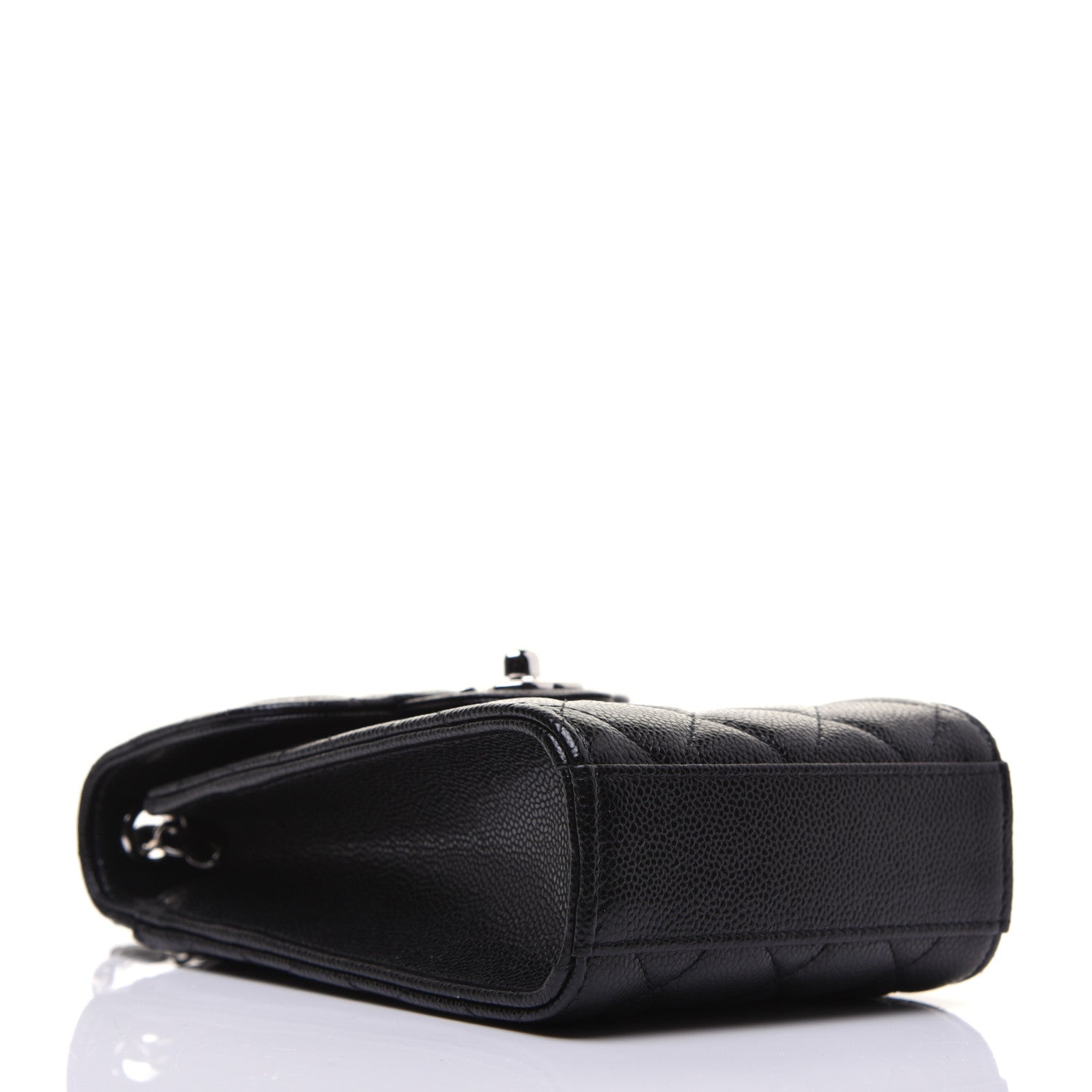 Chanel Caviar Quilted Classic Phone Holder Black 4 of 14