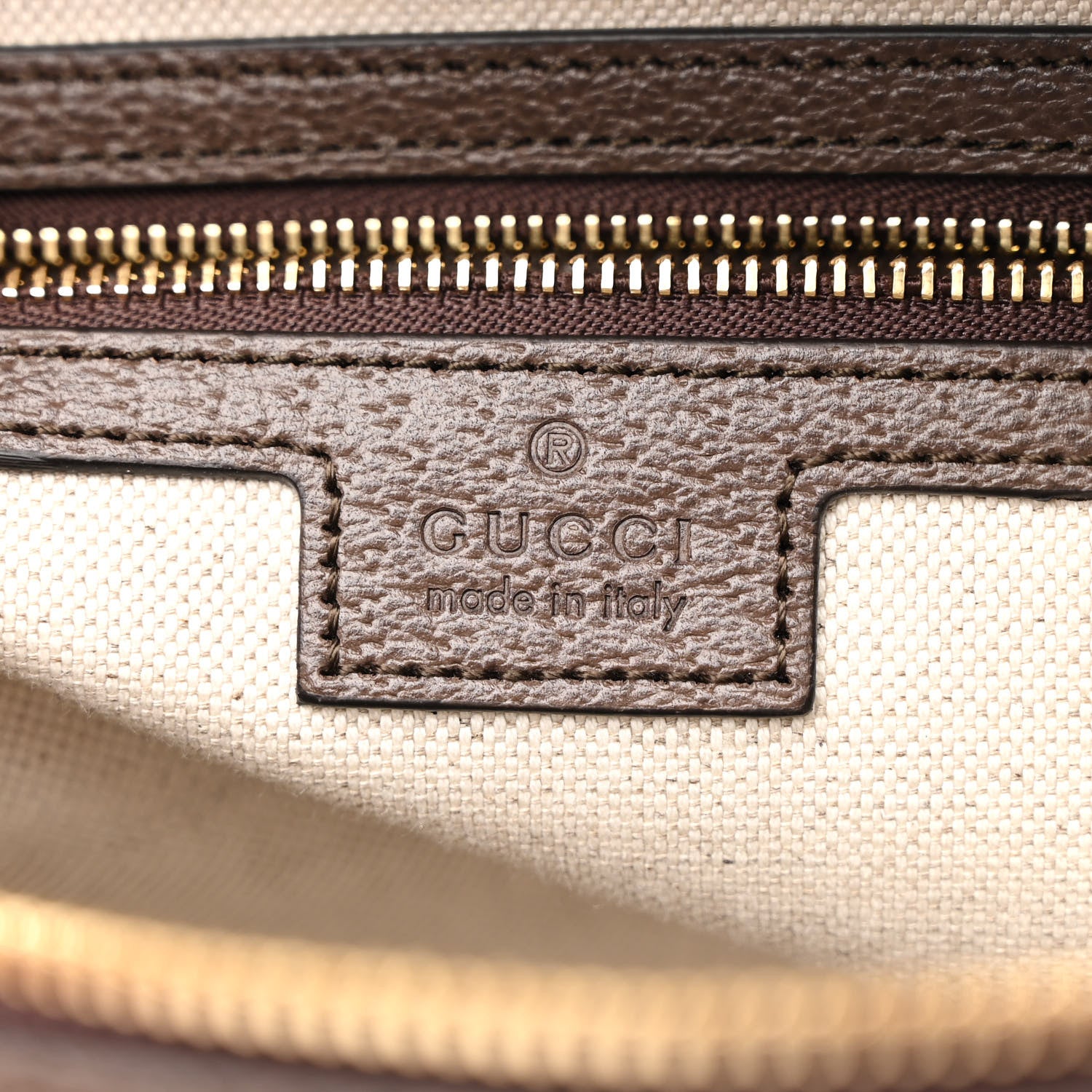 Gucci GG Supreme Monogram Web Small Ophidia Top Handle Bag Beige Ebony 6 of 11