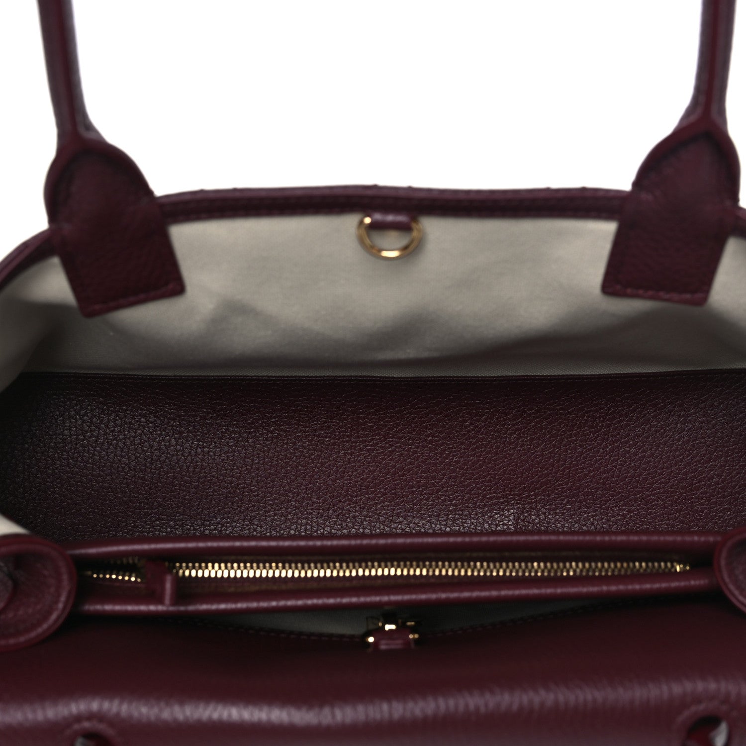Chanel Grained Calfskin Stitched Urban Essentials Small Shopping Bag Burgundy 5 of 11