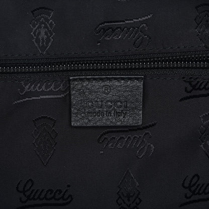Gucci Guccissima Medium Classic Backpack Black 6 of 7