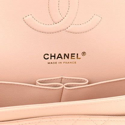 Chanel Caviar Quilted Medium Double Flap Light Beige 6 of 11