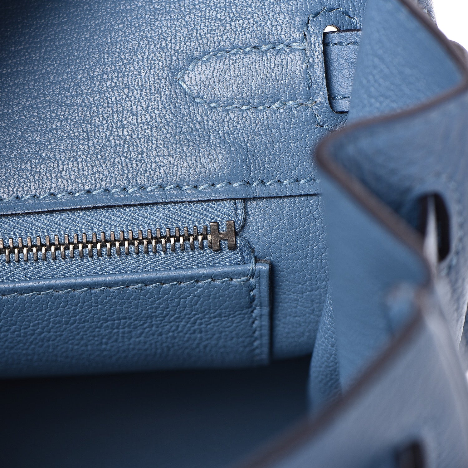 Hermes Togo Birkin 25 Azur 10 of 30