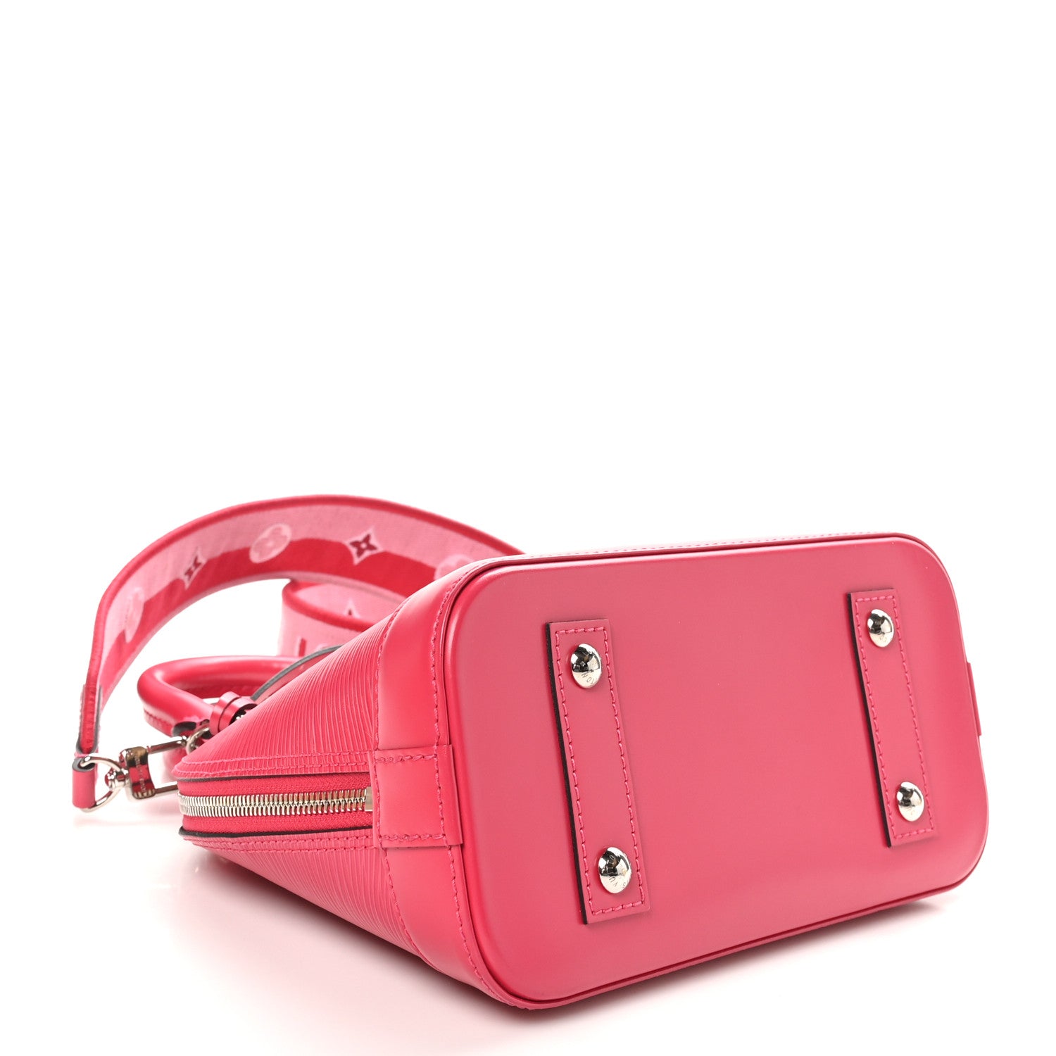 Louis Vuitton Epi Jacquard Alma BB Rose Pondicherry 4 of 10