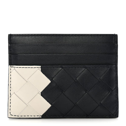 Bottega Veneta Calfskin Intrecciato Card Case Space White 1 of 8