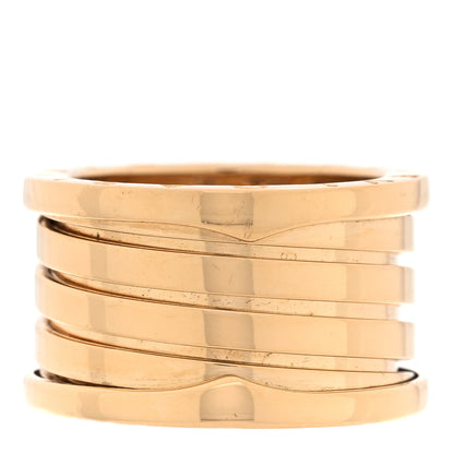 Bulgari Yellow Gold B.Zero1 Five-Band Anniversary Ring 54 7 3 of 7