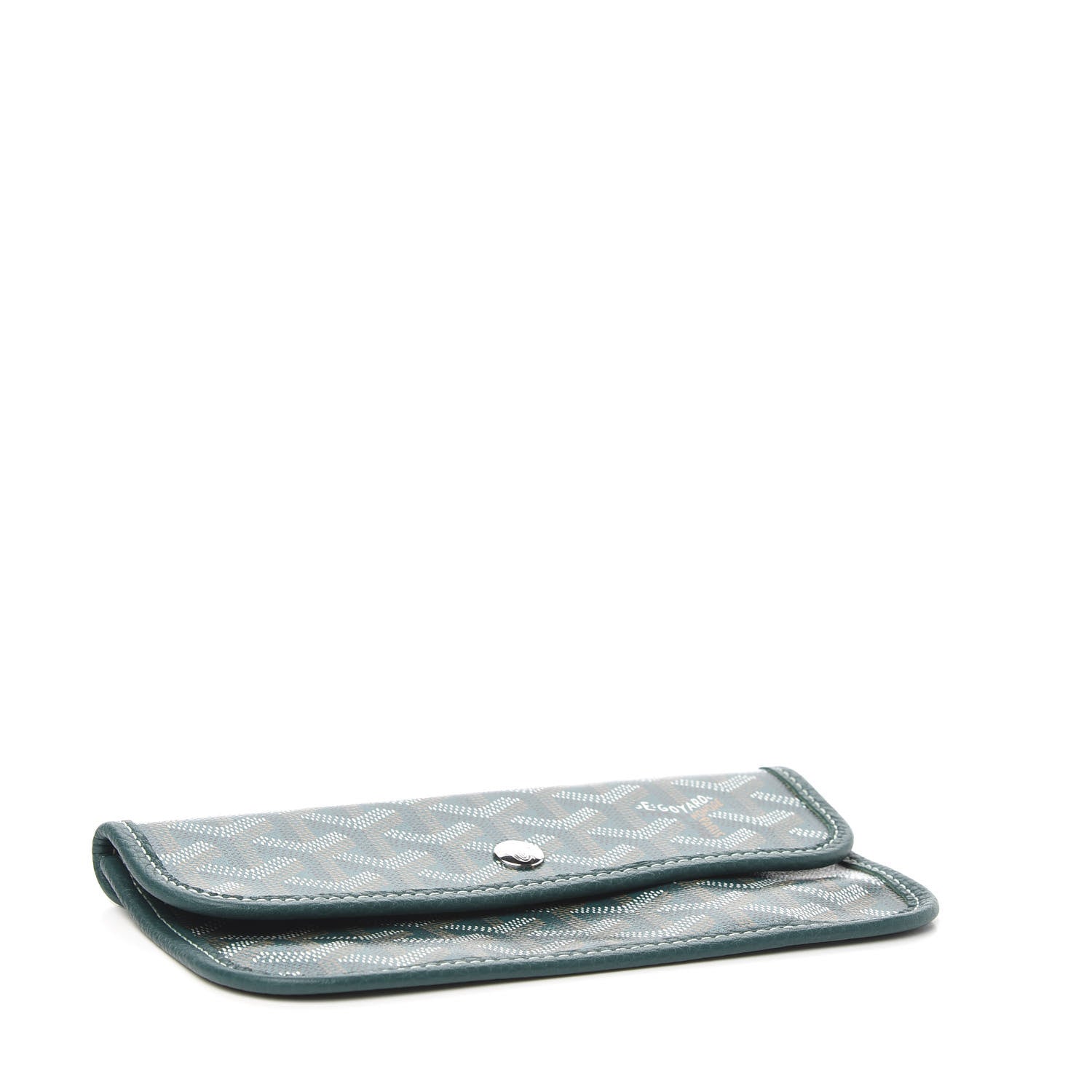 Goyard Goyardine Pouch Green 3 of 5
