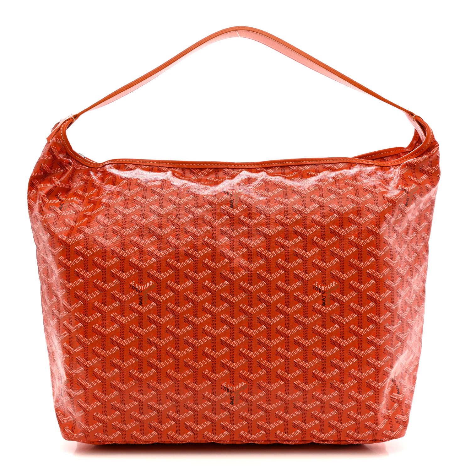 Goyard Goyardine Fidji Zip Hobo Orange 1 of 17