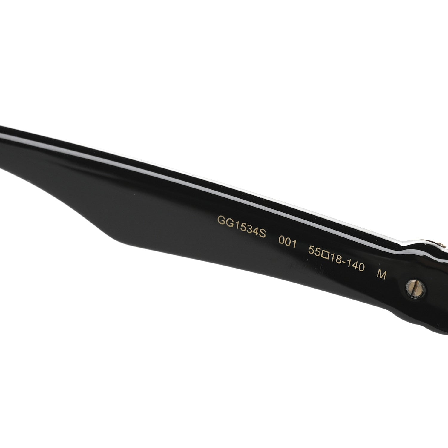 Gucci Acetate Rectangle Frame Sunglasses GG1534S Black 5 of 9